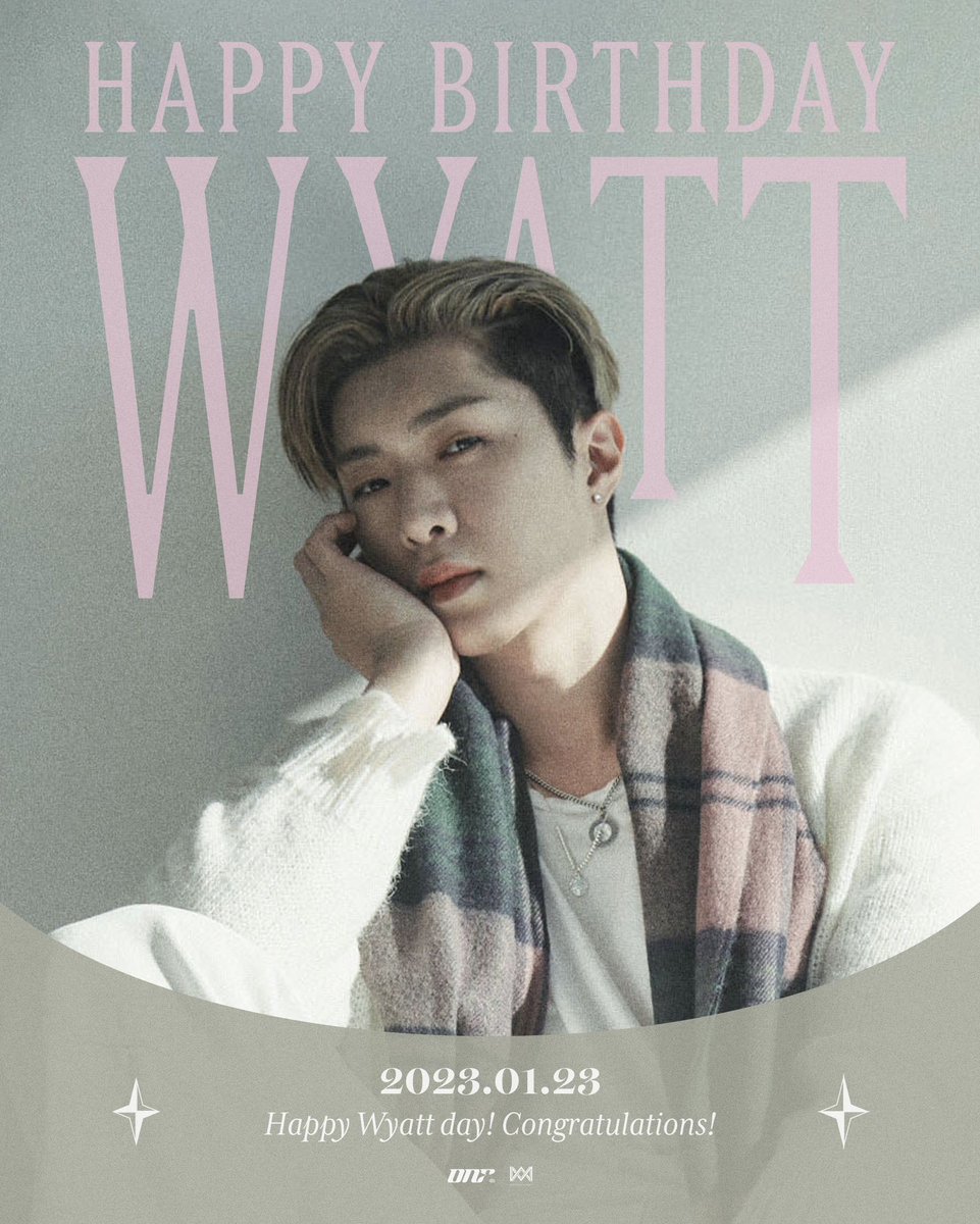 #HAPPYWYATTDAY🎂
온앤오프 와이엇의 생일을 축하합니다❤🎉

#온앤오프 #ONF #와이엇 #WYATT