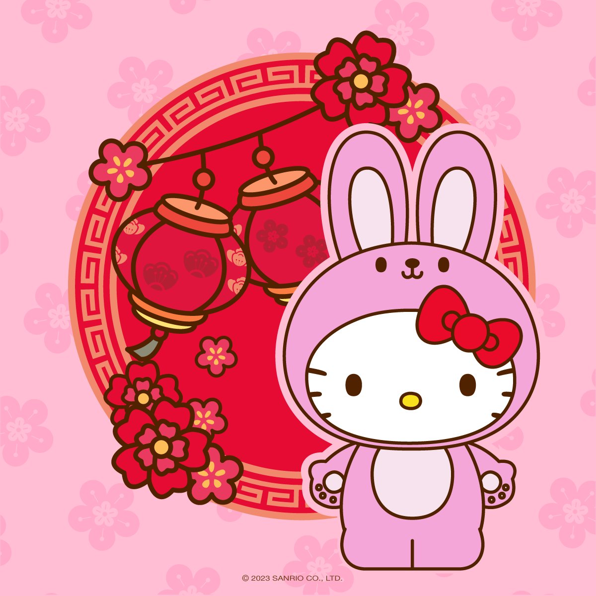 Wishing you a supercute Year of the Rabbit! 🐇🏮 #LunarNewYear