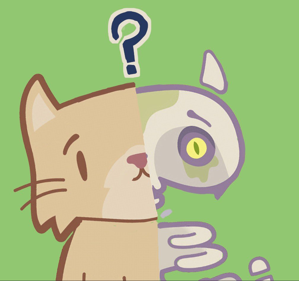 ct_qmat's tweet photo. #AnswerYourCatsQuestionDay
🇩🇪Warum bin ich halb tot? Verblüffende Antworten & mehr Infos zu #SchrödingersKatze gibt es in der https://t.co/5RGDP2NFP8!😻
🇬🇧Why am I half dead? For amazing answers & more info on #SchroedingersCat, visit https://t.co/SF7jkFF97B!😻 #Zombies #Cat https://t.co/OkcgCPm8bI