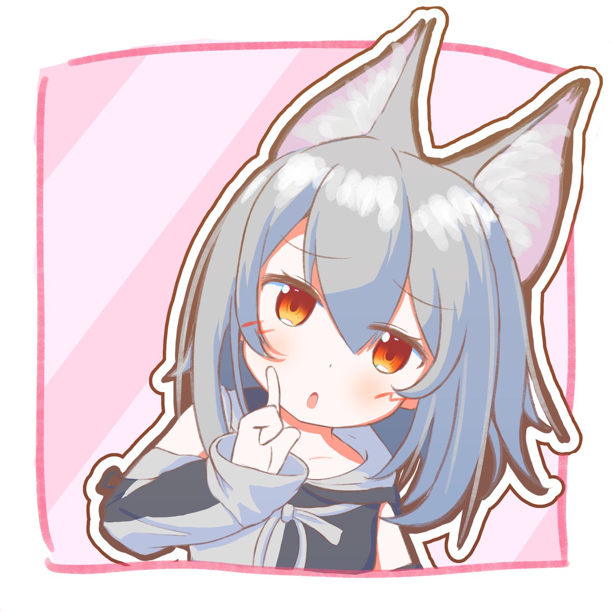 「おたおめのめいちお絵かき!!あざといポーズよくしてる気がする! 」|こおりみずのイラスト