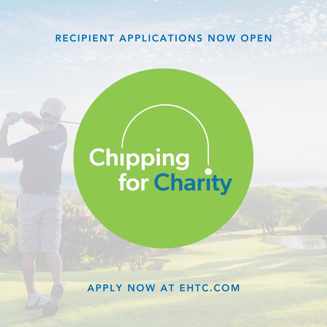 The application for the 35th Annual Chipping for Charity Golf Outing recipient is now open! Each year we select a different local nonprofit organization to donate the proceeds of our annual outing.

Learn more and apply at l8r.it/tgYD.