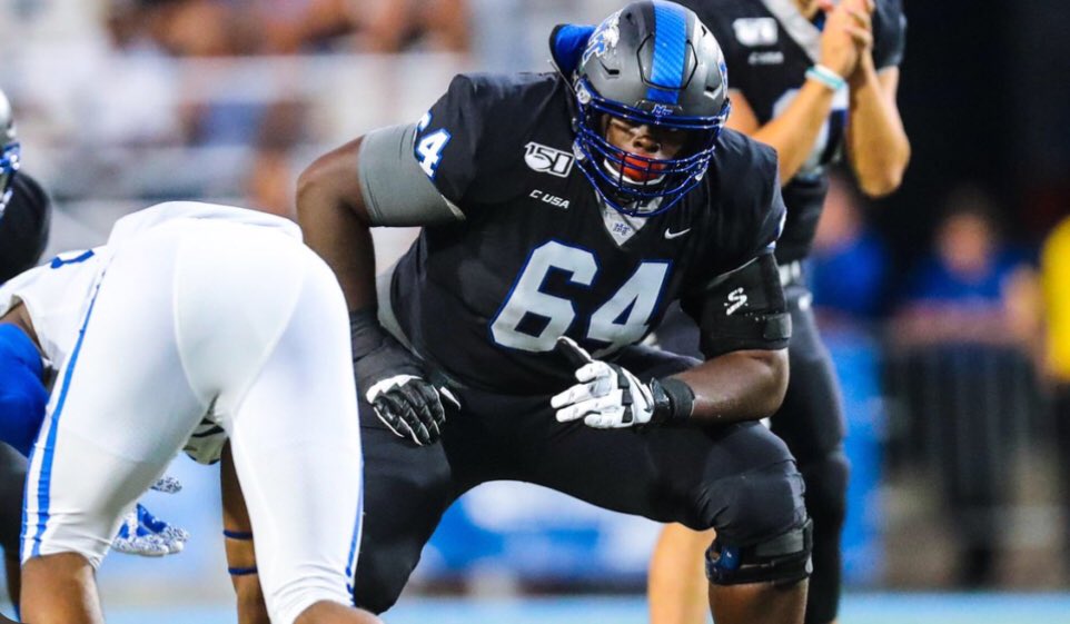 simon_wilson51's tweet photo. Extremely excited to announce that I have received my first division one offer from Middle Tennessee! @CoachMikePolly @coachJClegg  @TritonNation #Sleddawgs https://t.co/l8l4ydp0cT