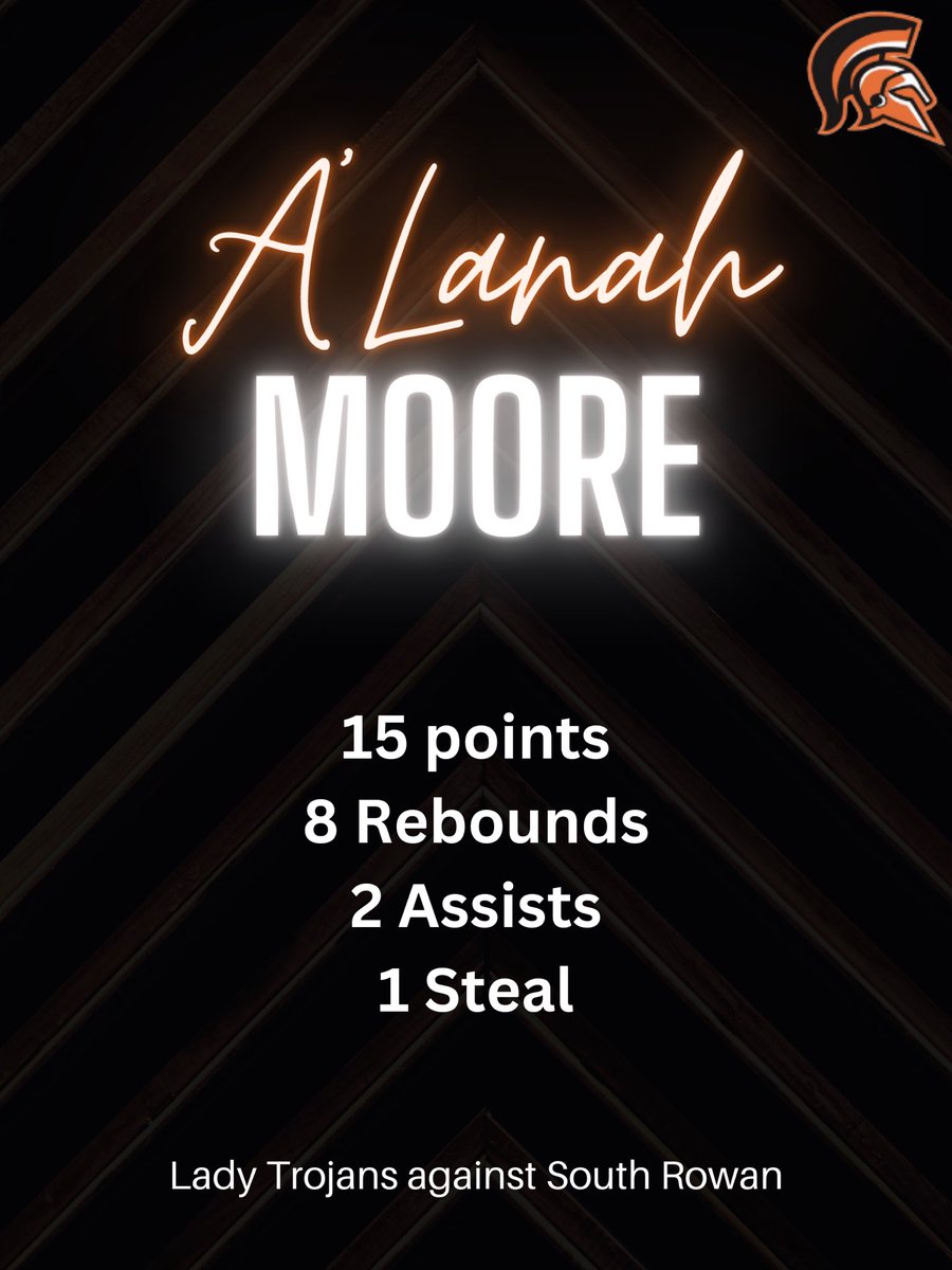 NCHSTROJANSWBB's tweet photo. Part 1- Stats from Friday, January 20th game against South Rowan High School. @ALanahMoore_ @realewalton_ @KenzieOrtscheid @KHilsenroth https://t.co/DpDaGRrlBY