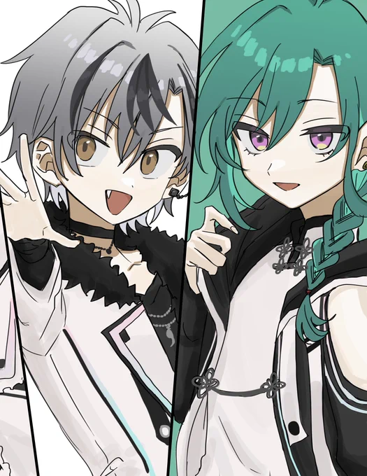 画質終わってるので2人ずつも上げておきます 並びの意味は単純にsquallのソロのくくりです 