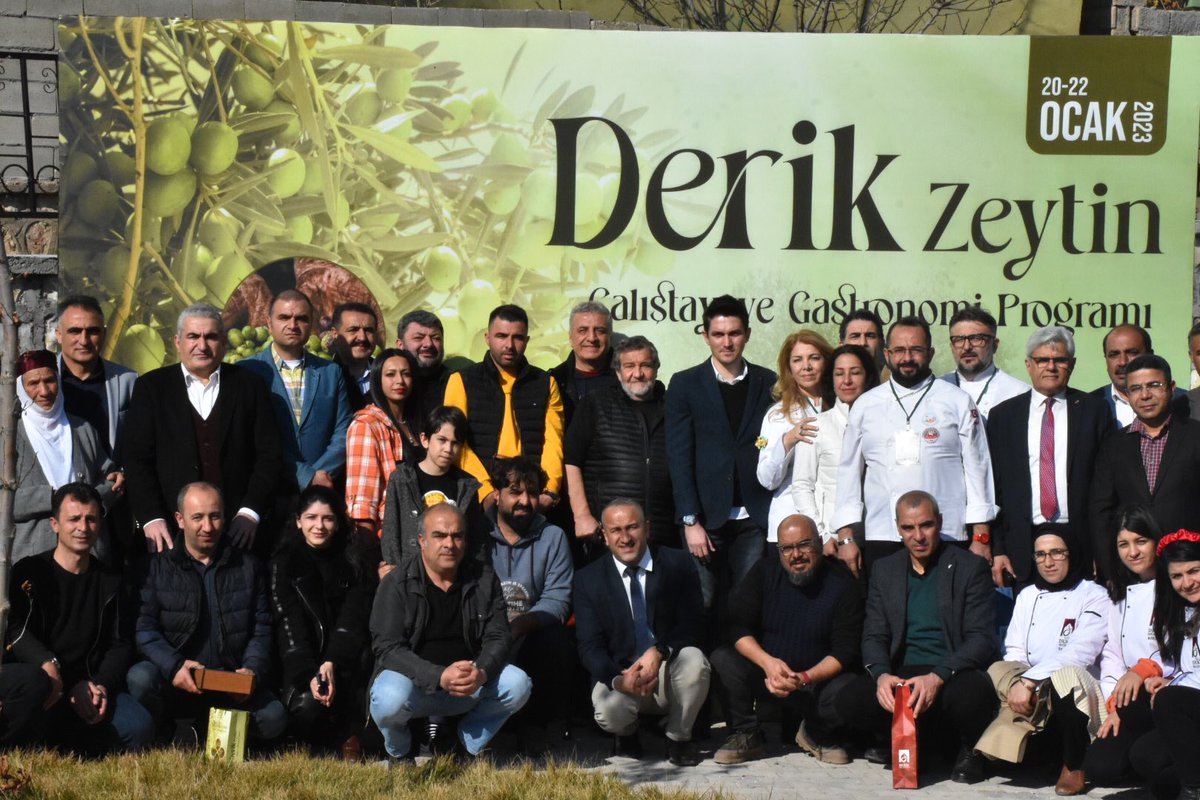 DerikKaymakam's tweet photo. 20-22 Ocak Derik Zeytin Çalıştayı ve Gastronomi Programımız sona erdi. Tüm katılımcılarımıza, emeği geçen herkese teşekkür ederiz. https://t.co/CuBVSoafj8