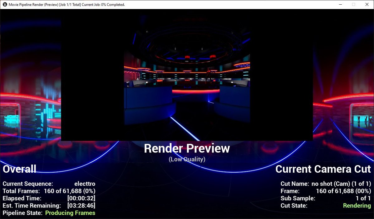 JSFILMZ0412's tweet photo. Rendering almost 62,000 frames in 4K in just 3.5 hours using #dlaa @UnrealEngine @nvidia #unrealengine5 #rtx4090 with #nvidiadlaa GFG! Wait till you see this. #realtimefilmmaking 4090 best purchase in my life. https://t.co/LkGUWIdG5D