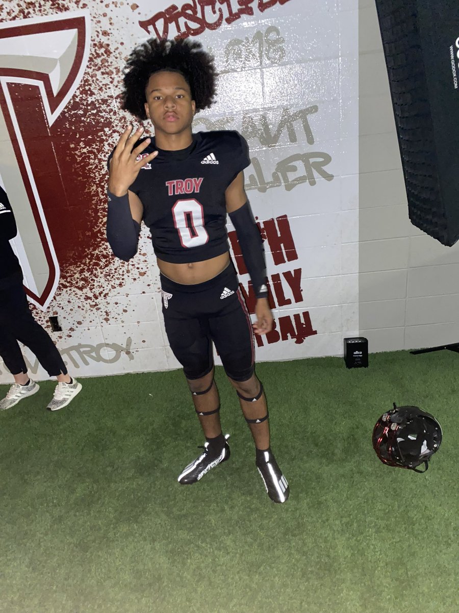 I enjoyed my invite yesterday to Troy University Thank You⚔️ <a href="/CoachBanks2008/">Gary Banks</a> <a href="/ShielWood/">Shiel Wood</a> <a href="/EufaulaFootball/">Eufaula Football</a> <a href="/JJernigan12/">Jerrel Jernigan</a> <a href="/coachkornegay/">Coach Kornegay</a> <a href="/CoachBrown_41/">Robert Brown</a> @dRivers33 <a href="/loweryNoah13/">Noah Lowery</a>