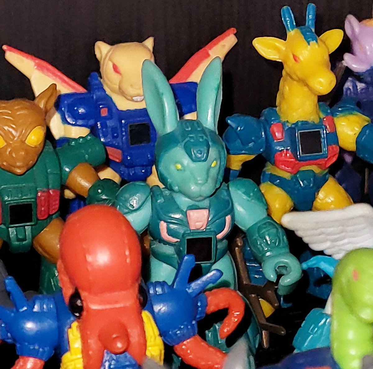 Selkie_76's tweet photo. A certain somebody is pleased to have a whole year in their honour ^_~
#BattleBeasts #Beastformers #transformers #TheyBattleForFun #ChineseNewYear #YearOfTheRabbit https://t.co/qsxljJJMRg