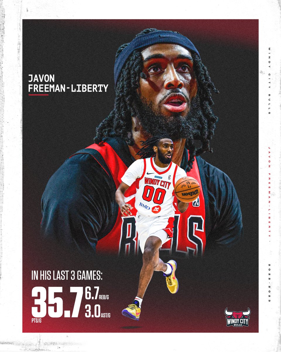 windycitybulls's tweet photo. 🔥 𝐉𝐅𝐋 𝐇𝐀𝐒 𝐁𝐄𝐄𝐍 𝐎𝐍 𝐅𝐈𝐑𝐄 🔥

VOTE for Javon for the #GLeagueNextUpGame during @NBA All-Star Weekend! 🗽

🗳️: https://t.co/6EIYEvE9Yo https://t.co/QMxXCCNAMu