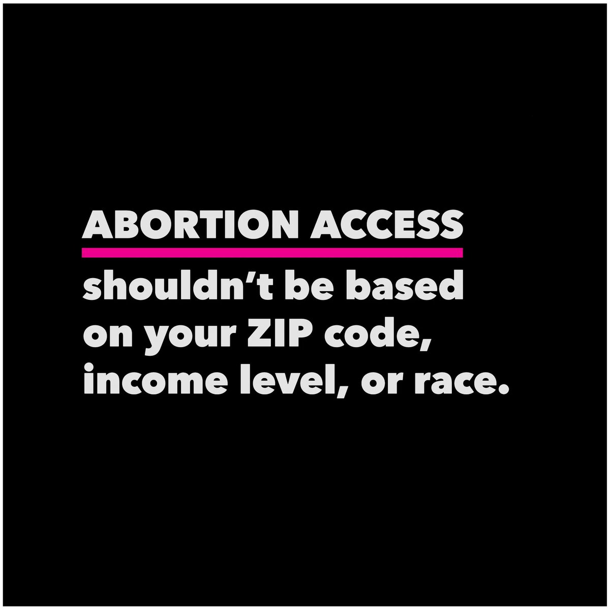 Today is the 50th anniversary of #RoeVWade. Roe is gone now, but we remain 
committed to building a sexual and reproductive health and rights movement that centers
 health equity and allows all people to control their own bodies, lives, and futures.