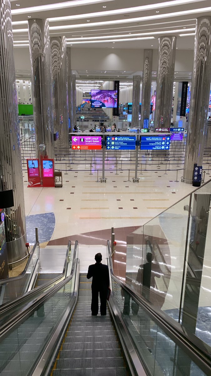 It literally takes 30 seconds from here to the other side of immigration at Dubai airport.

They have raised the bar and define ‘what is a good immigration experience’. Incredible. Just scan your passport and that’s it.

also the visa on arrival is 2-5 mins process — too good.