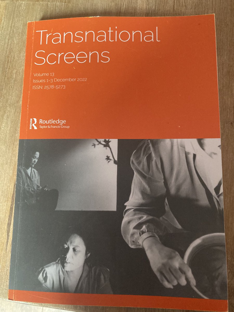 Hard copy of our journal arrived with its special issue cover ⁦<a href="/scmsTC/">SCMS Transnational</a>⁩ ⁦<a href="/BAFTSSTransnSIG/">BAFTSS TRANSNATIONAL Screens</a>⁩