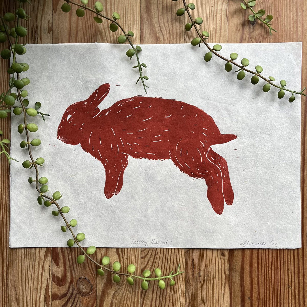 elise_designs's tweet photo. A lil’ lucky rabbit to celebrate the luna new year 🐇 https://t.co/6mJ5PgmheB