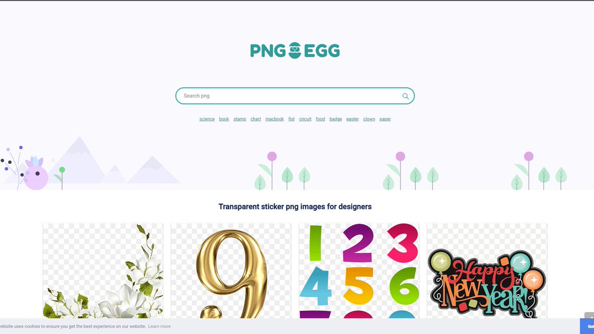 دايما ادخل مواقع لتحميل الصور المفرغة والقاها بأشتراك🥲
لي فترة معتمدة هذا الموقع👇
pngegg.com
مجاني وبدون تسجيل حسابات وتضييع وقت
وللأمانة فيه صور جميلة👏

شاركونا مواقعكم المفضلة👩‍💻؟
-
#تجمع_فنانيين2022