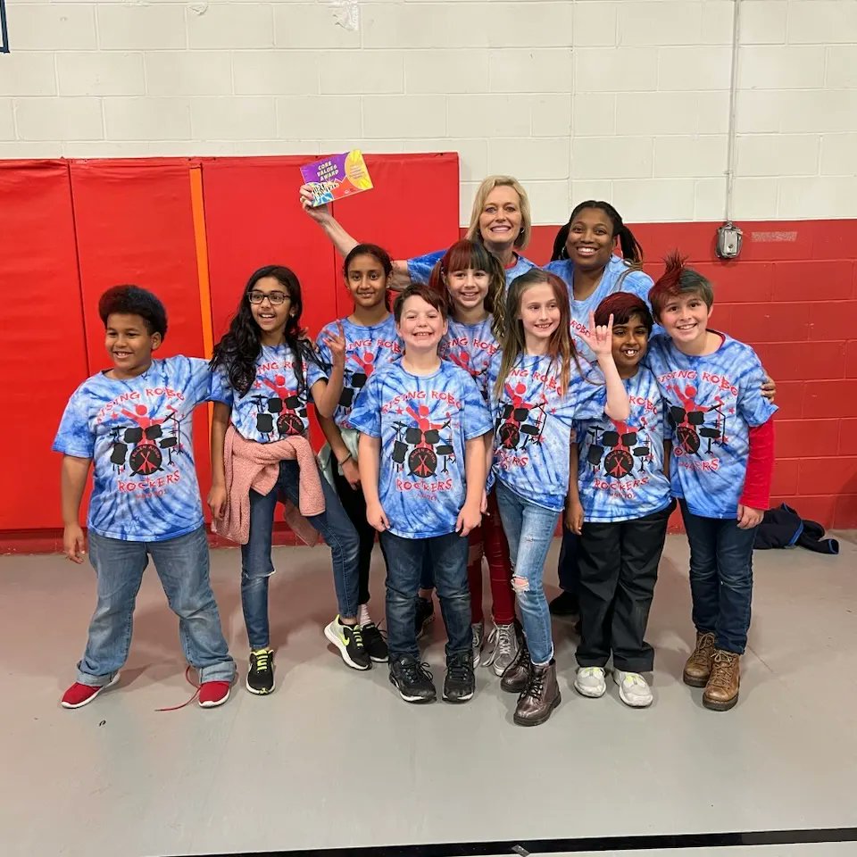 We are so proud of our Robotics teams! Both had an amazing competition this weekend! The 4th grade Rising Robo Rocker team received the Core Value Award &amp; a bid to Regionals! The 5th grade Robo Rocker Team got the Engineering Excellence Award &amp; a bid to Regionals!
<a href="/duvalschools/">DCPS</a>