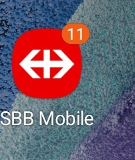 Hallo <a href="/RailService/">RailService SBB CFF FFS</a>. Was bedeutet die eingeblendete Zahl beim Icon der App (hier die 11). Ich habe aktuell keine Reise gespeichert und finde auch nirgends Nachrichten. Vielen Dank für eine Rückmeldung.