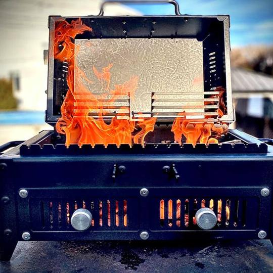 #HELLRAZR YAMA #BBQ #SMOKER BACK IN STOCK!! 💀🔥🔥🔥🔥🔥
This beast can #cook a 2 whole #brisket &amp; weighs in at a massive 50KG but can comfortable sit on a #restaurant #kitchen sideboard.
➡️ linktr.ee/chefslocker
🙏 Please #RT