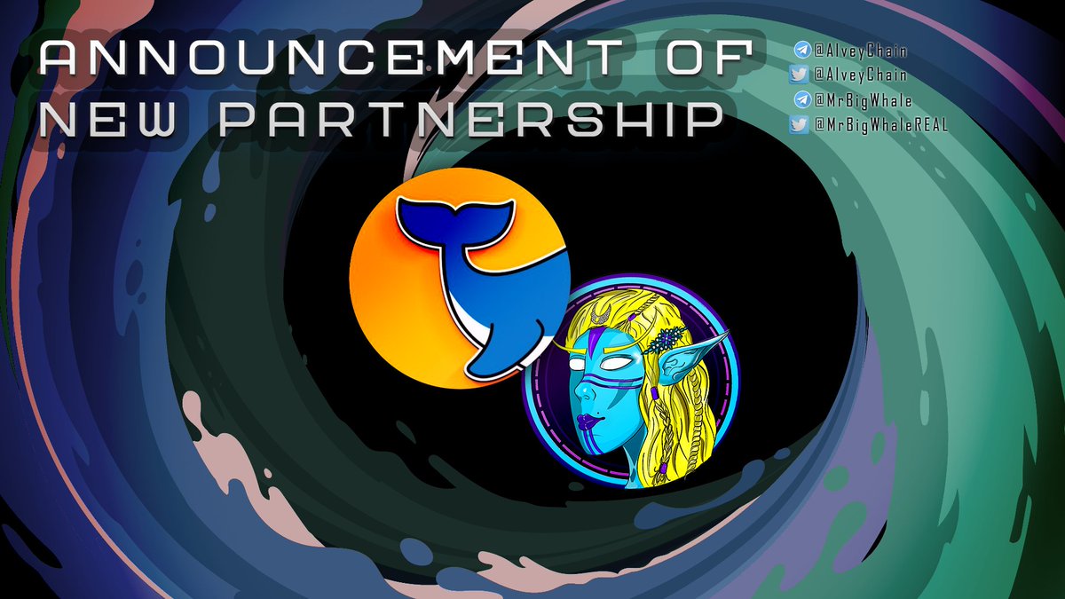 AlveyChain's tweet photo. 🔥It is with great pleasure that we announce our new strategic partnership with @MrBigWhaleREAL 
💗The elves army is growing!
#alvey #alveychain #crypto #metaverse #nft #walv #alv #Elves #ElvesDEX #vrexchange #Layer2 #blockchain #BNB #ETH #BTC https://t.co/pWmChws29B