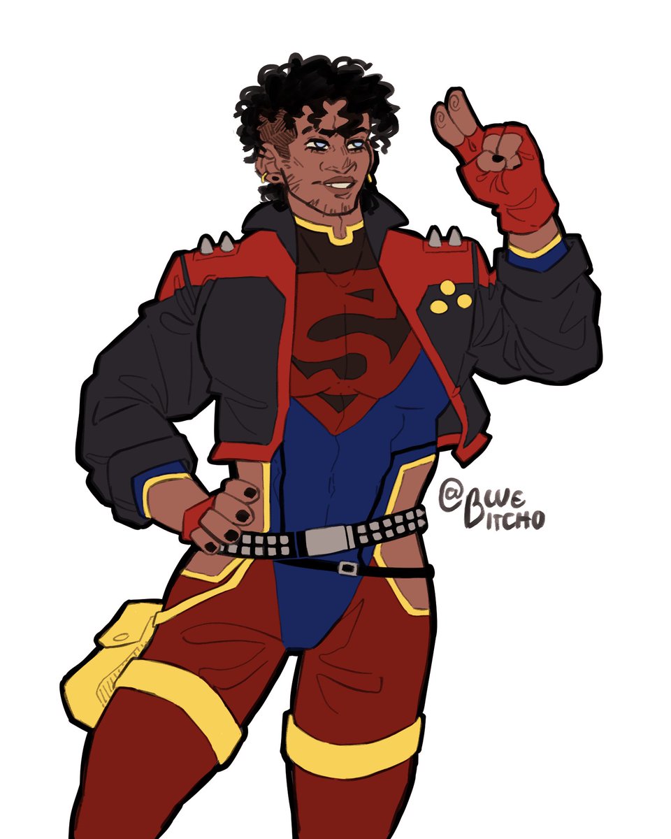 my take on @/clambuoyance 's adult kon design :] ‼️
#connerkent #superboy