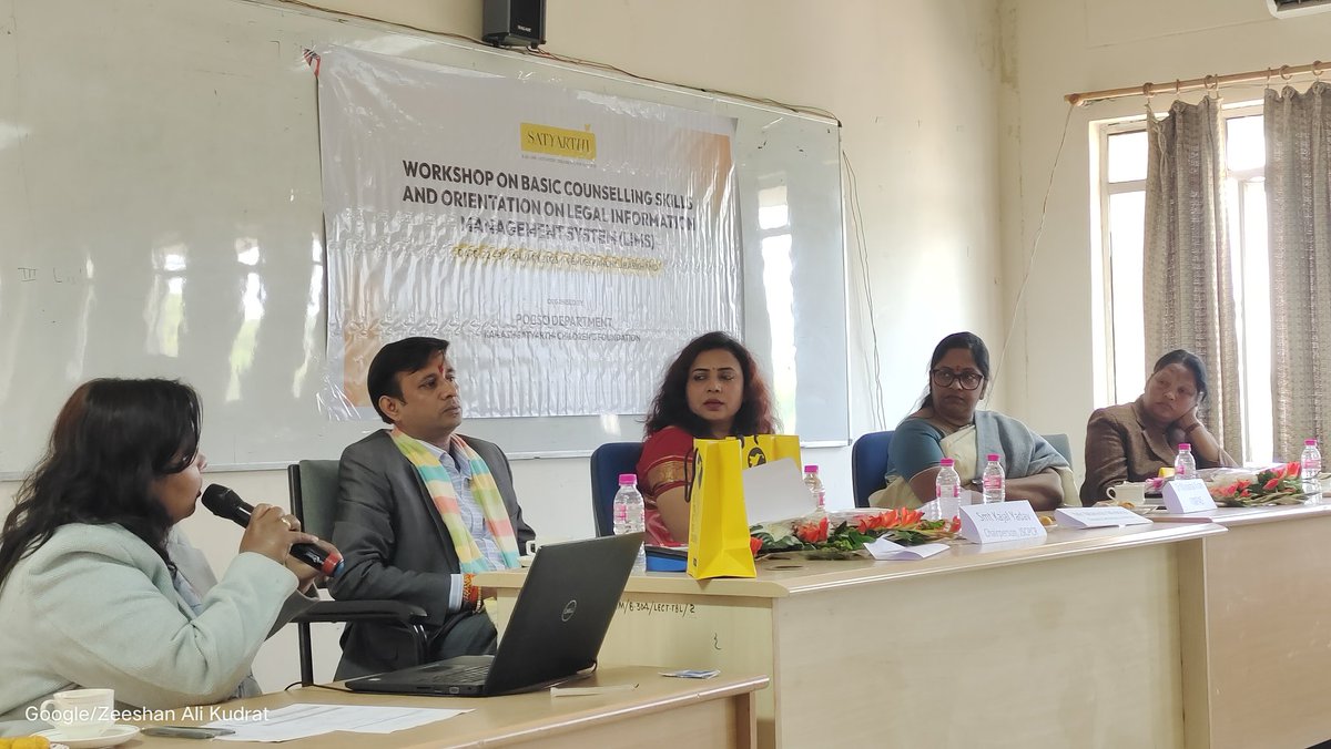 Zeeshan_Kudrat's tweet photo. Three Days #Workshop on #Basic #Counselling #Skills and #Orientation on Legal Information Management System #LIMS organized by #POCSO_DEPARTMENT - @KSCFIndia at BSNL Training Hall #Ranchi #Jharkhand
#JSCPCR @NCPCR_ @stc_india @k_satyarthi @KajalYa91550994 @BBAIndia #Dumka https://t.co/UF1N1c5CyF
