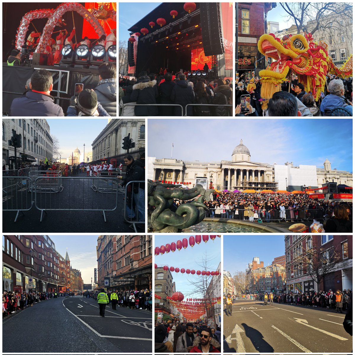 PoliceInsp's tweet image. Happy new year to all the Chinese communities &amp;amp; others celebrating today. Thanks to the police serials &amp;amp; security staff helping make job easier #LONDON #soho #metpolice