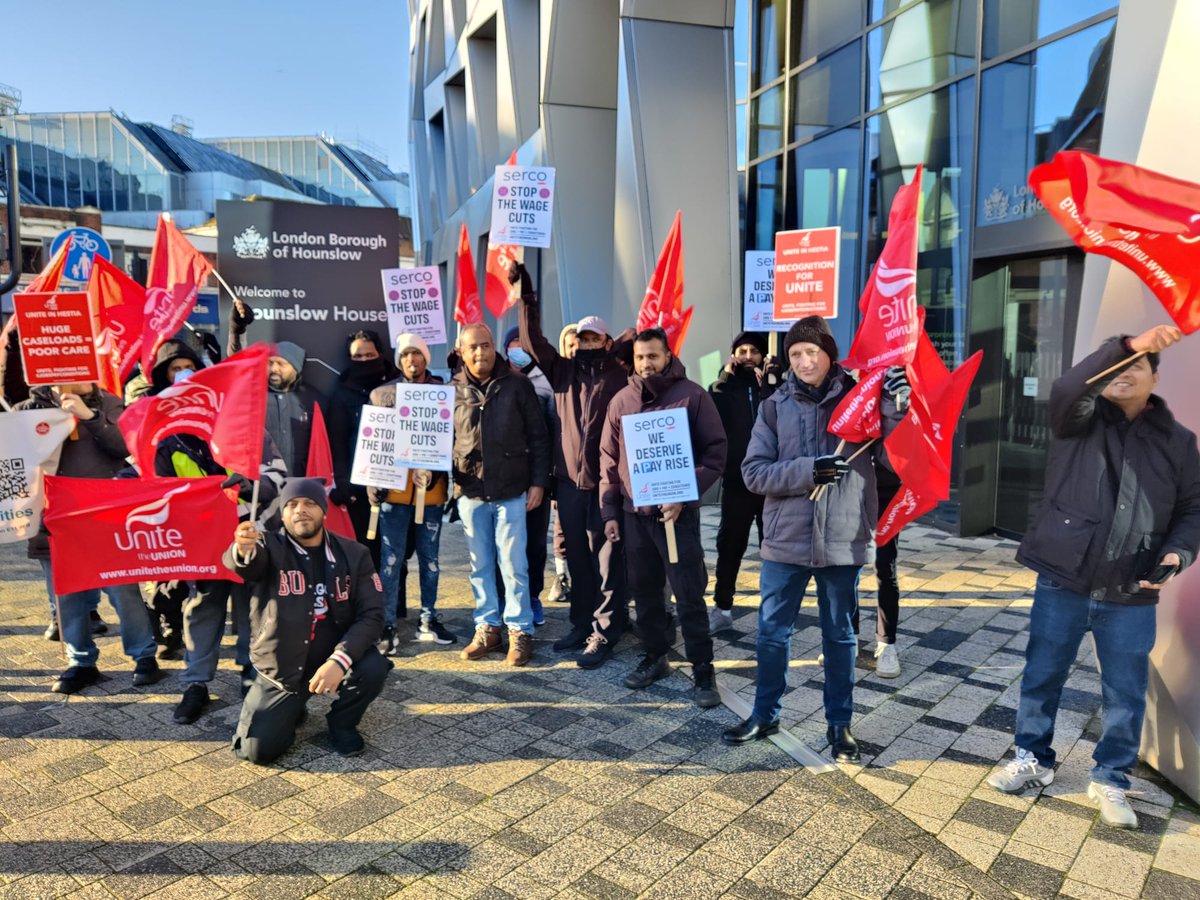 Hestia strikers join national day of action This week on #housingworkers website: housingworkers.org.uk/readnews.html?… #Hounslow