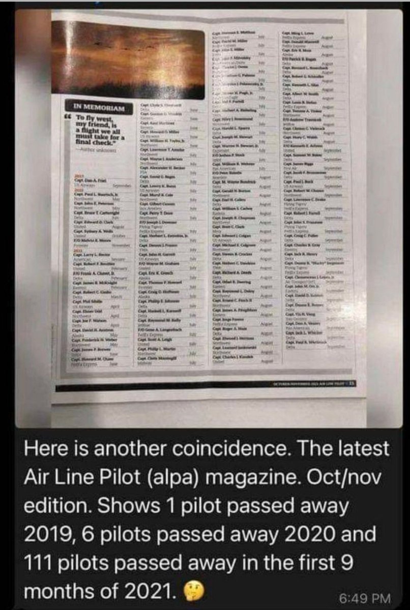<a href="/ScienceWDrDoug/">Dr. Doug Corrigan</a> Because....? Lack of pilots?