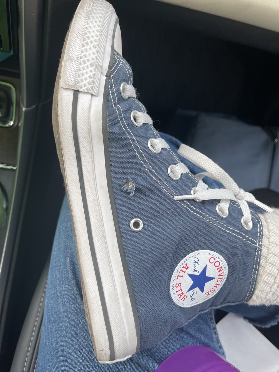 ⁦<a href="/Converse/">Converse</a>⁩ never been in this position before — bought them through converse’s website…less than 2 weeks of wear.  How do I get the grommet repaired?  Thanks.