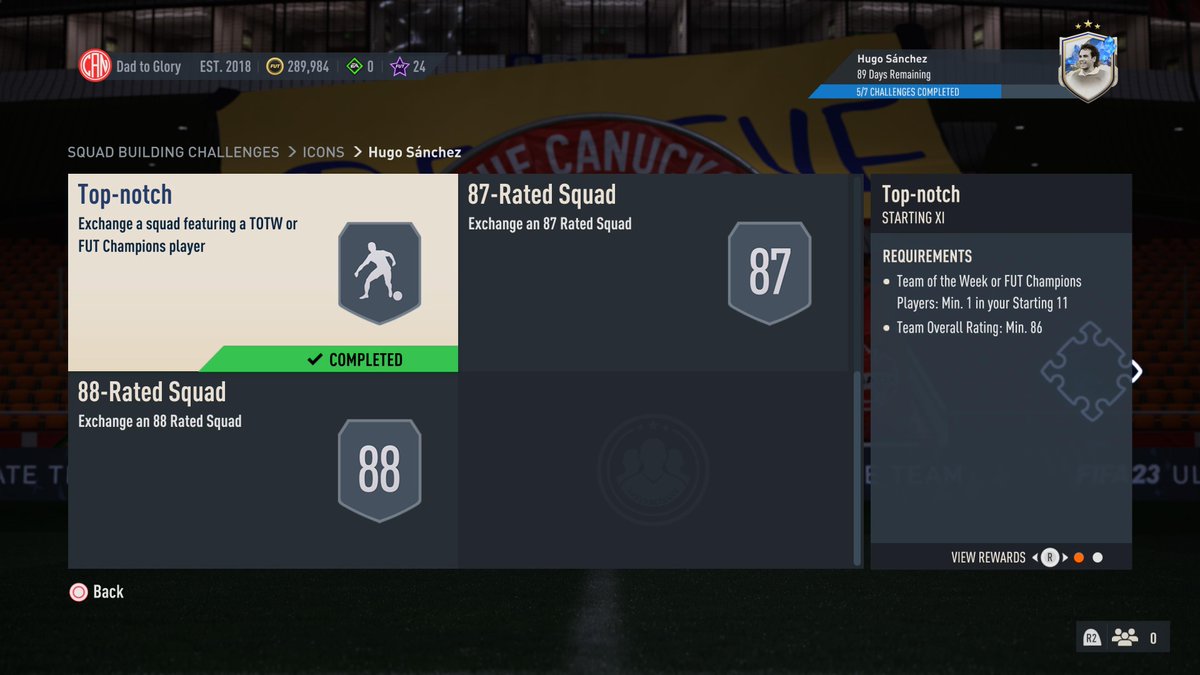 Cynical_FUT's tweet photo. Getting there #SBCgrind #FUT23 https://t.co/P62XZRLe9Q