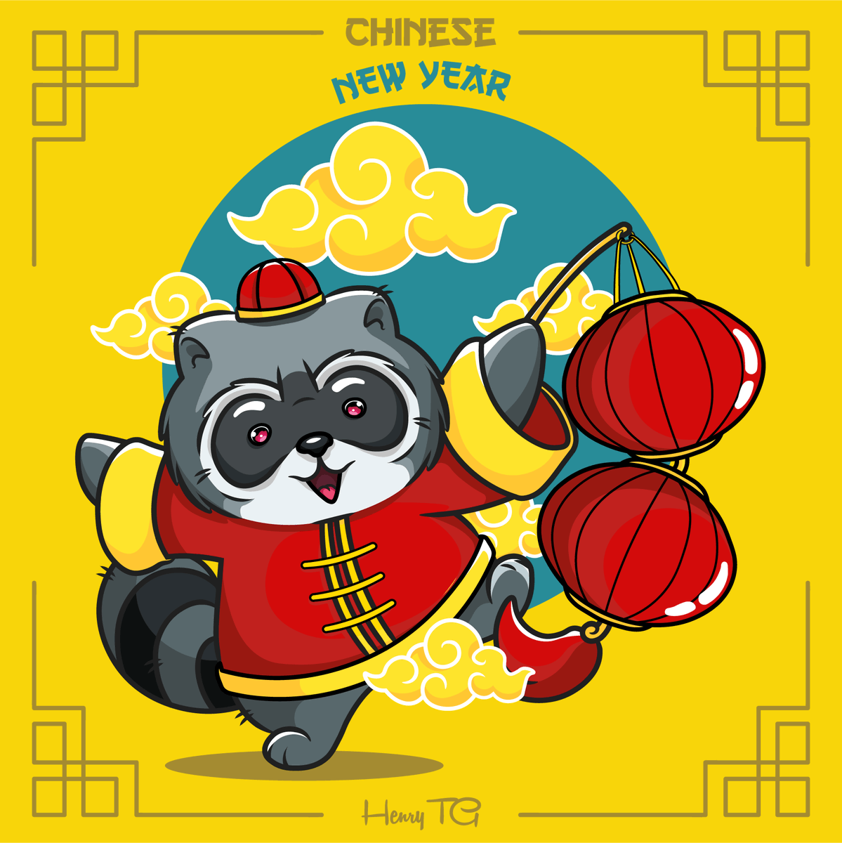 Day #11 in Raqoon's life,

Raqoon Celebrating the Chinese New Year 🏮

Happy Chinese New Year from Raqoon

<a href="/Raqoonio/">Raqoon.io</a>

#Cardano #CNFTCommunity #NFTCommunity #CardanoNFTs #CNFT #CNFTCollection #CNFTs