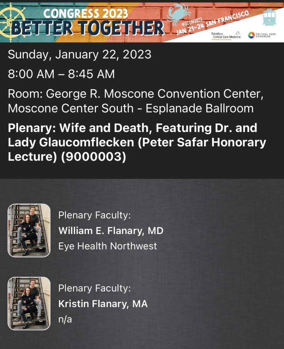 I have never gotten to an #SCCM session this early. This #PedsICU doc is regretting not bringing my unicorn horn ⁦@DGlaucomflecken⁩ ⁦⁦@LGlaucomflecken⁩