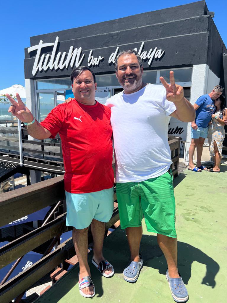 Junto al compañero diputado <a href="/juanmalpeli/">Juan Malpeli</a> disfruta del balneario del SETIA, hablando de política nacional, provincial y municipal <a href="/SebasGalmarini/">Sebastian Galmarini</a> <a href="/SofiaVannelli/">Sofi Vannelli</a> <a href="/hernan_lania/">Hernan Martin Lania</a>