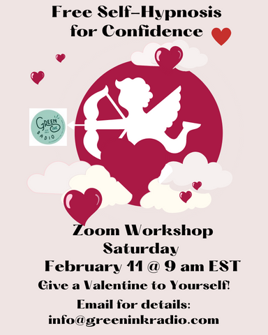 GreenInkRadio's tweet photo. The Best Thing You can Wear is Confidence!

Join us for a free 1 hour Self Hypnosis Workshop via Zoom.

We are providing this complimentary workshop to guide you in hypnotizing yourself to greater confidence! 

Email us if you would like the free Zoom link to attend. https://t.co/vid3CpA2xA