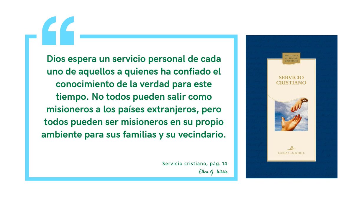 DavidJulianV's tweet photo. "Cada verdadero discípulo nace en el reino de Dios como misionero... https://t.co/8kvuu8oZ94