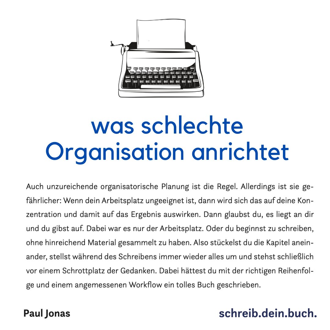 SchreibDeinBuch's tweet image. Ein gutes Buch ist – meist – das Ergebnis von guter organisatorischer Planung. Denn ohne Strategie ist die Langstrecke kaum zu schaffen. #SchreibDeinBuch