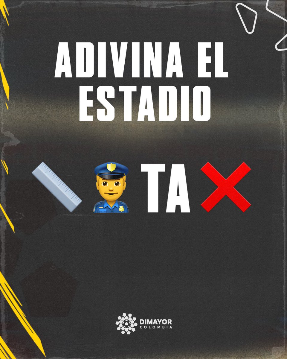 Dimayor's tweet photo. ¡ADIVINA EL ESTADIO! 🤓 Déjanos tus respuestas en los comentarios 👇 #HechosDePasión #DIMAYOR https://t.co/Fv0hjHFa5I