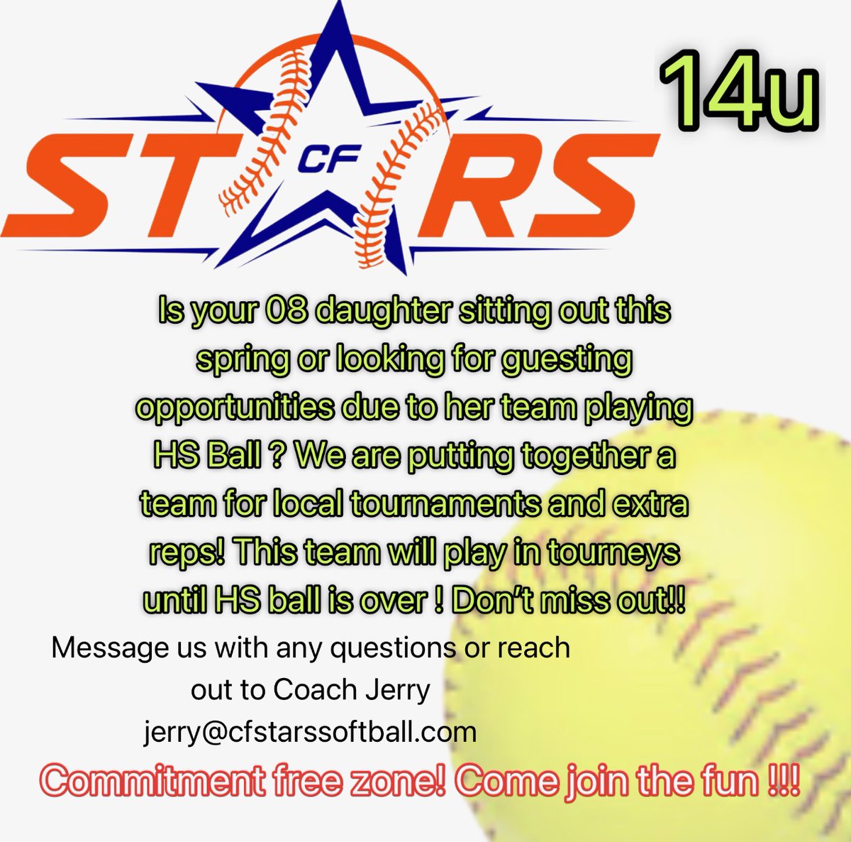 CF Stars Softball tweet media