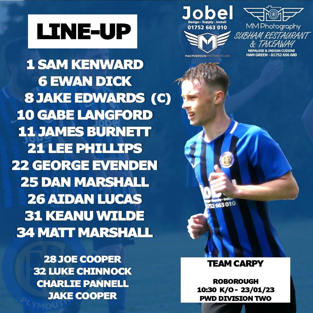 InterPlymouth's tweet photo. Inter Plymouth 3
Team Carpy 4

⚽Evenden x2, D.Marshall

Our first game in 8 weeks ends in a narrow defeat. 

Read the report: https://t.co/0a7qnJxNjO

See the album: https://t.co/NiXFvSrgne

#UpTheInter https://t.co/OjkCbOhPKo