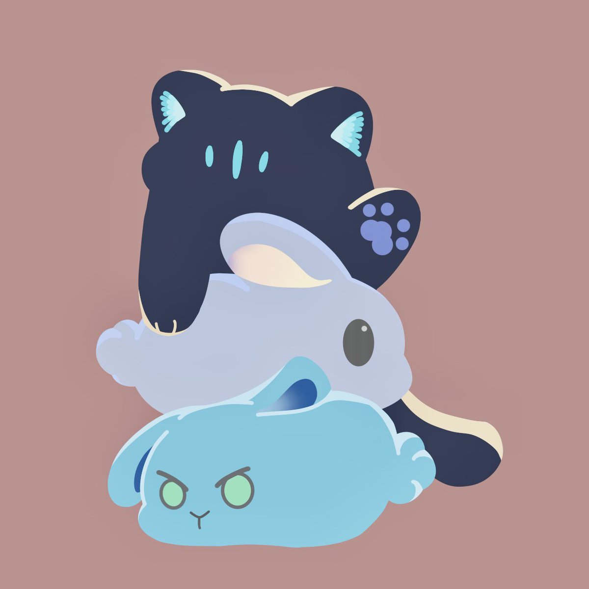 Omen with the new gun buddys XD 
#Valorant #Valorantart #Omen