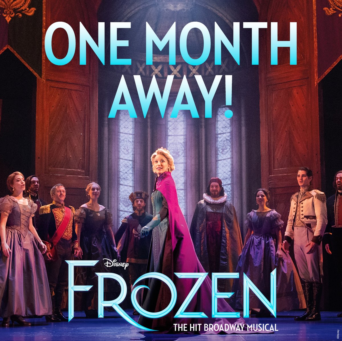 ASUGammage's tweet photo. We're one month away until @FrozenBroadway comes to Tempe!
#FrozenBroadway #FrozenTour #Disney https://t.co/31toLDTKUY