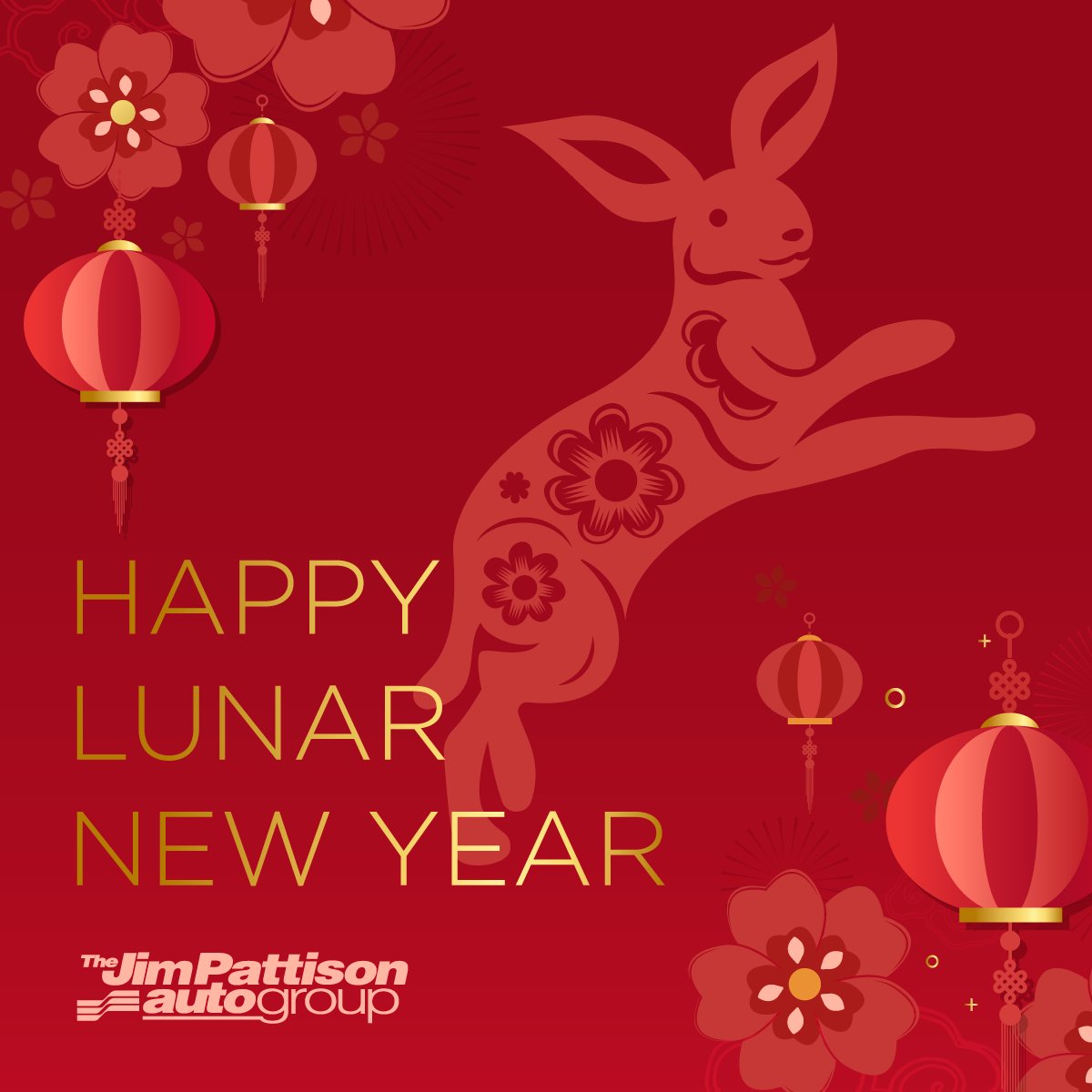 Happy Year of the Rabbit! Wishing you happiness and prosperity.