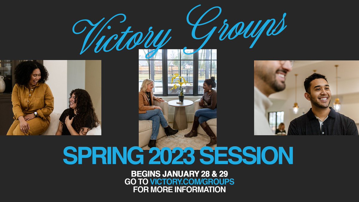 victorytulsa's tweet photo. #VictoryGroups are launching next weekend! https://t.co/NHoybqMk33 https://t.co/rV0Yc2lZd1