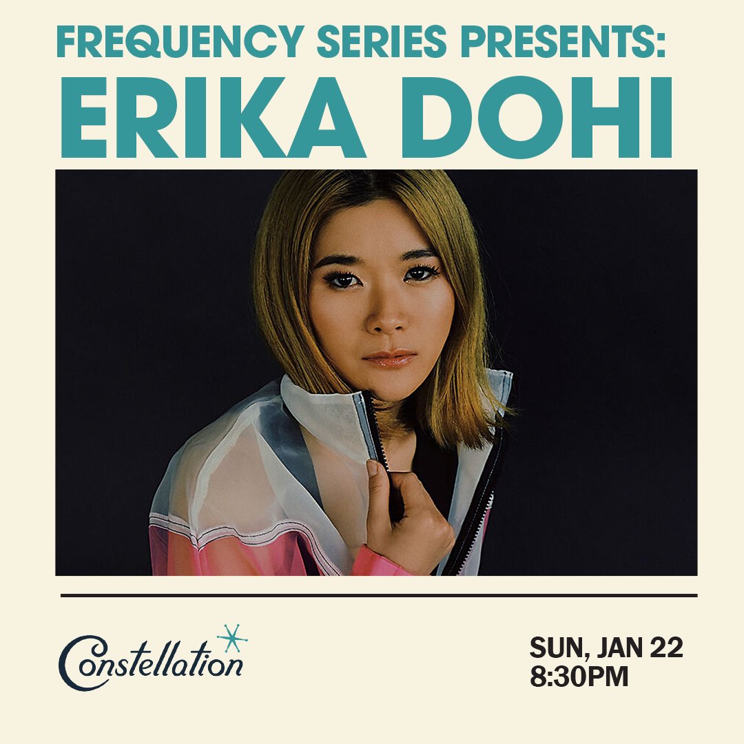 erikadohi's tweet photo. Concluding mini winter tour at @FrequencySeries at Constellation Chicago tonight. I'll be performing works by @AndyAkiho, William Brittelle, and my compositions from 'I, Castorpollux'. I'll be joined by @bradlinde on sax and Frank J. Morrison on drums. https://t.co/Aut34YJGus https://t.co/DlkIfcLFpj