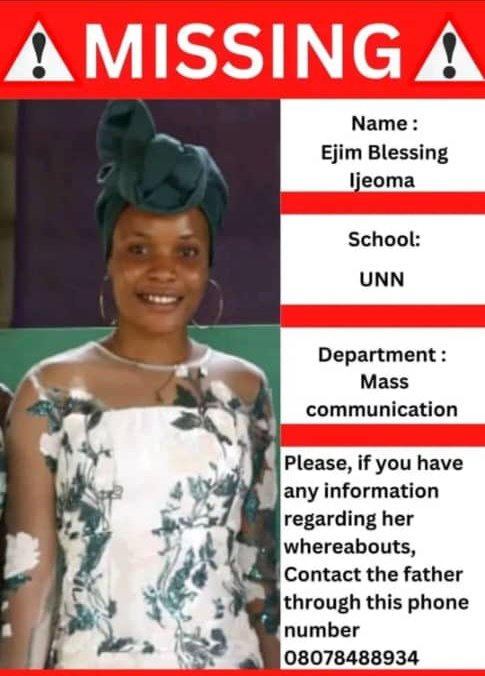 Please help me tell a friend to tell another friend to repost this 🙏🏾 🥲 she’s my family friend and like a sister to me 🙏🏾🙏🏾🙏🏾 pls guys. Last location seen by her family was Kubwa, Abuja.