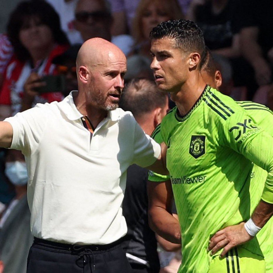 EPLworld's tweet photo. تين هاخ:
" يوجد ميسي واحد فقط في كرة القدم كما رأينا في كأس العالم، بقية اللاعبين يجب عليهم العمل من أجل الفريق " https://t.co/aUCVkTvw9d