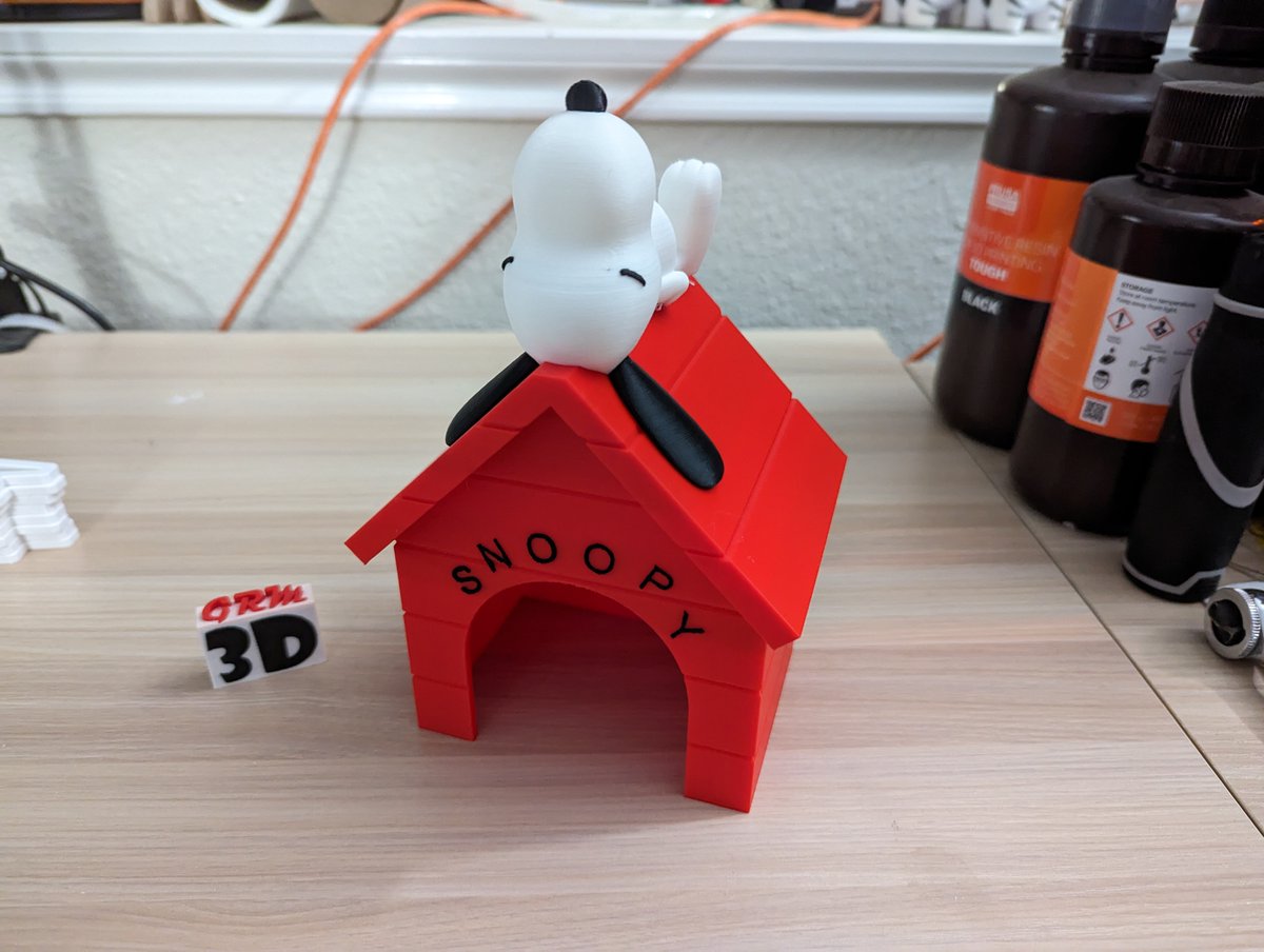 gmccauleysr's tweet photo. Snoopy - MMU by reddadsteve on @printablescom scaled to 1000%  :-o

https://t.co/nDcbwIN8iF

#PrusaLive https://t.co/9Je99lHflI