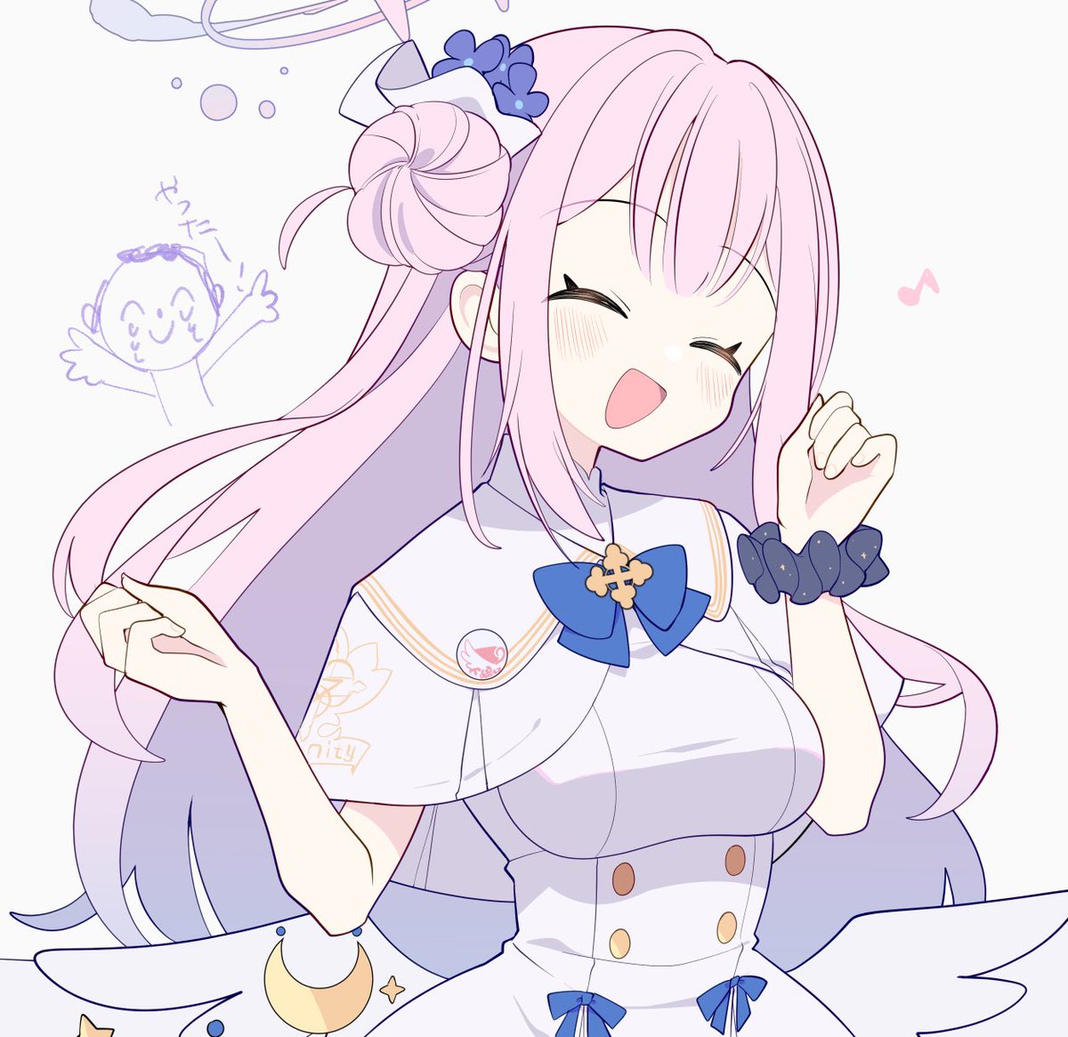 聖園ミカ(ブルアカ) 「」|みずはのイラスト