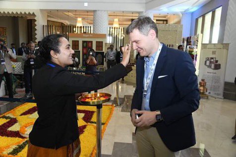 Ahmedabad looking fabulous as it receives guests for #B20 Inception meeting. Delighted to be in this dynamic and vibrant city. <a href="/InfoGujarat/">Gujarat Information</a>  <a href="/CMOGuj/">CMO Gujarat</a>  <a href="/G20Gujarat/">G20 Gujarat</a>   <a href="/GandhinagarMC/">Gandhinagar Municipal Corporation</a> 

#G20India  #G20 #B20