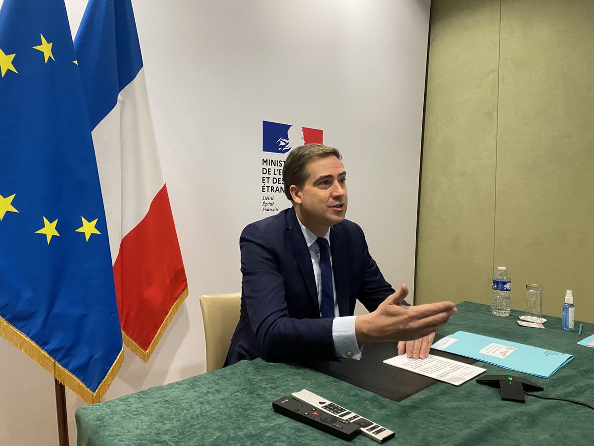 Pour célébrer l’amitié franco-allemande, j’ai participé à un panel avec le groupe KSB et la Chambre de commerce Franco-Allemande. J’ai salué le dynamisme économique de notre relation : l’🇩🇪 est le 2eme employeur étranger en France, et la 🇫🇷 y est le 5ème investisseur étranger.