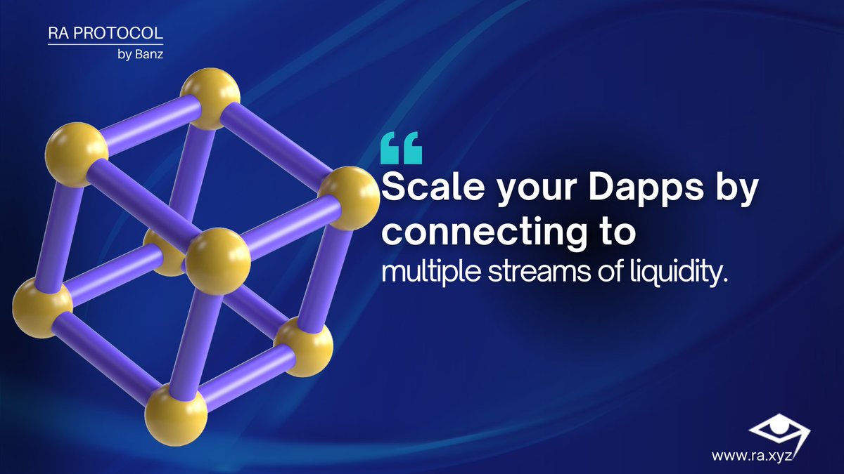 ProtocolRa's tweet photo. Scale your Dapps by connecting to multiple streams of liquidity and offer your users a growing array of pools, rates, and liquidity channels.

#Dapp #liquidity #blockchain https://t.co/rhmHHBtxXA